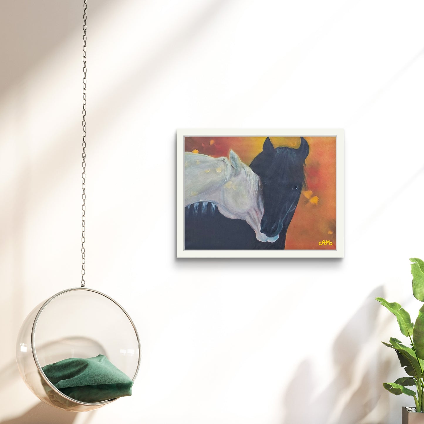 Originalt maleri "Trøst" 60x80 cm