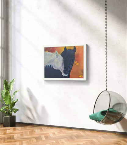 Originalt maleri "Trøst" 60x80 cm