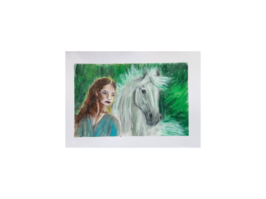 Original tegning "Arwen" A3