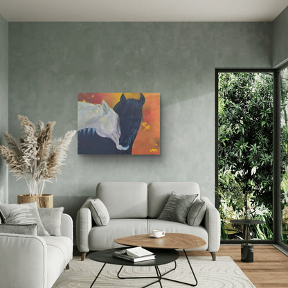 Originalt maleri "Trøst" 60x80 cm