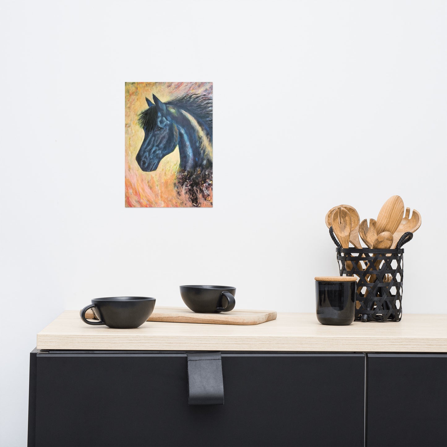 Kunstplakat - Ildens Sjæl (3 størrelser)