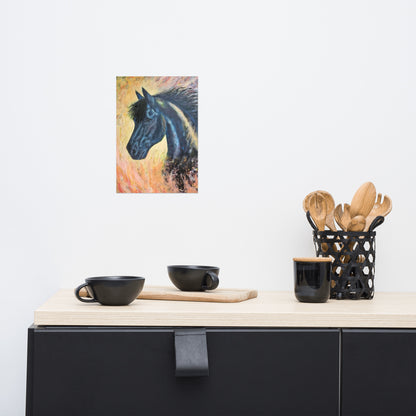 Kunstplakat - Ildens Sjæl (3 størrelser)