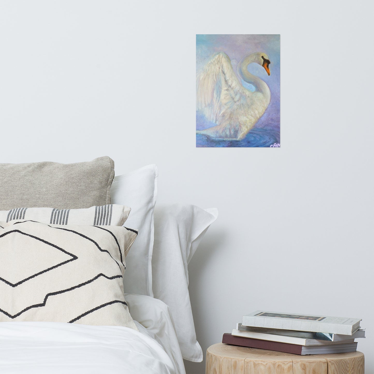 Kunstplakat - Svanens Styrke (3 størrelser)