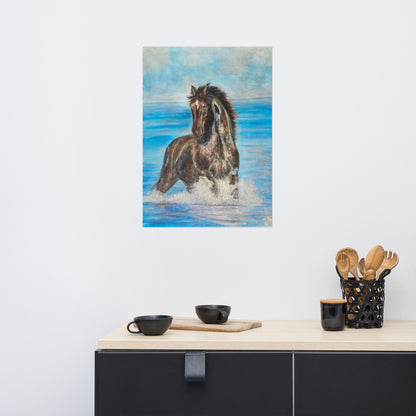 Kunstplakat - Mørkets Vinger (3 størrelser)