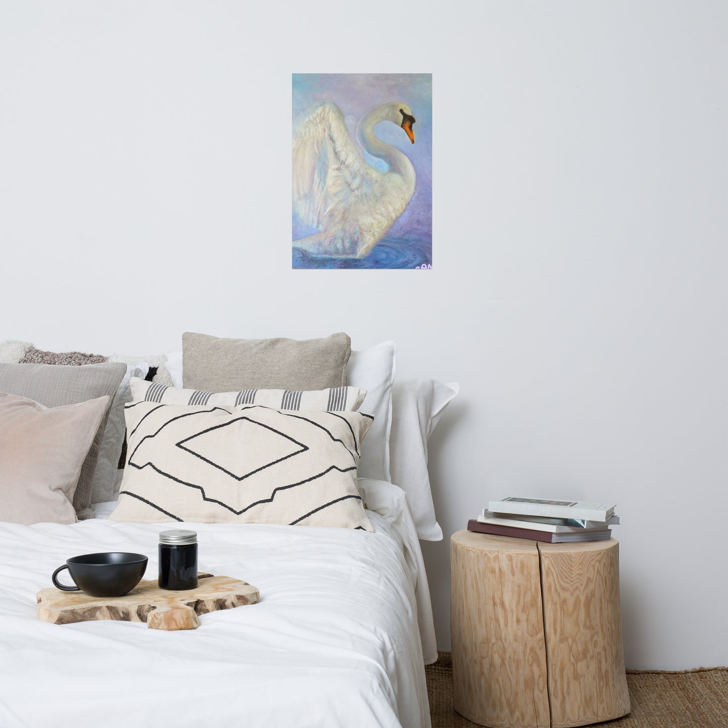 Kunstplakat - Svanens Styrke (3 størrelser)