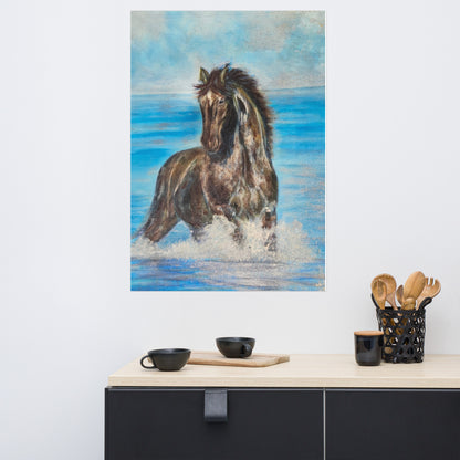 Kunstplakat - Mørkets Vinger (3 størrelser)