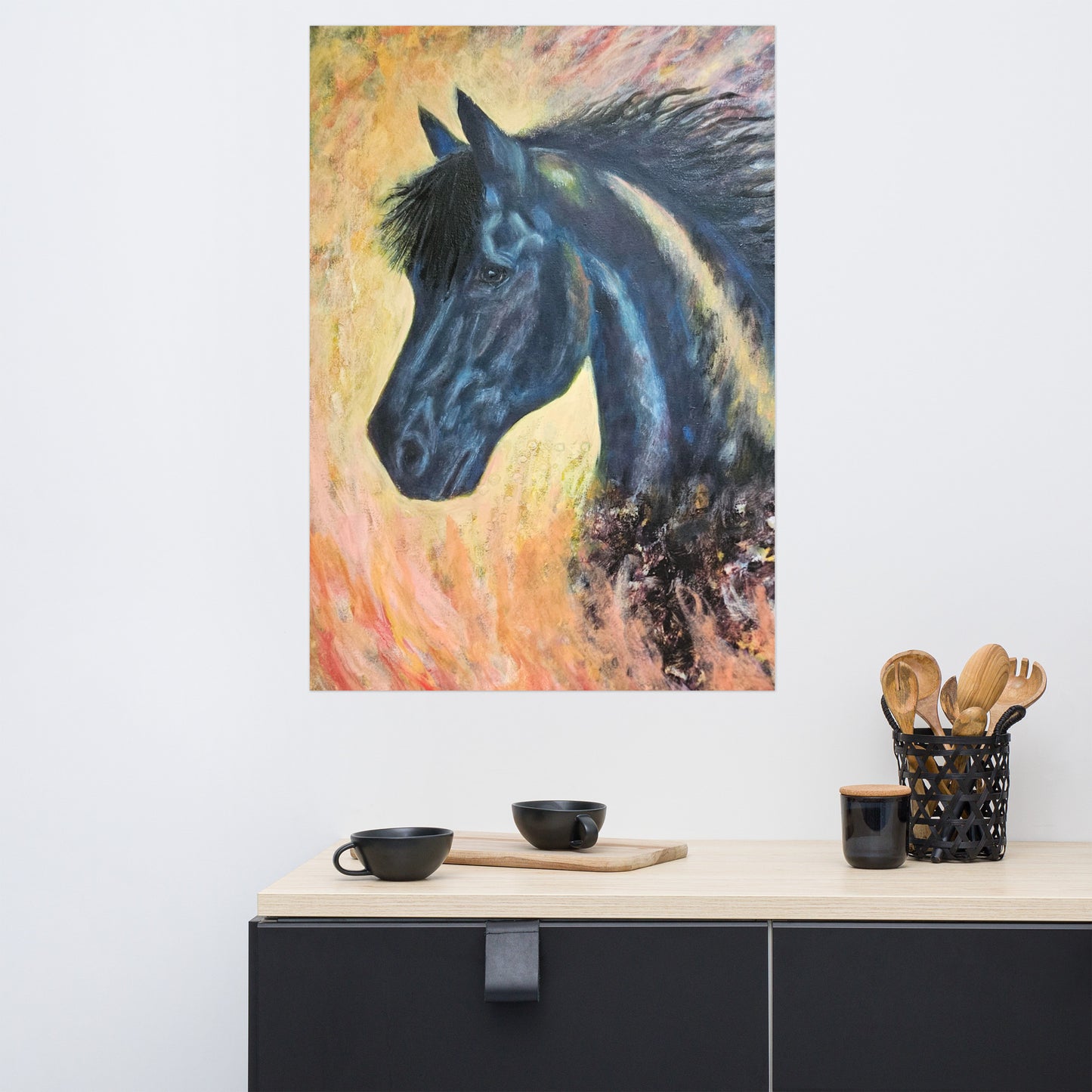 Kunstplakat - Ildens Sjæl (3 størrelser)