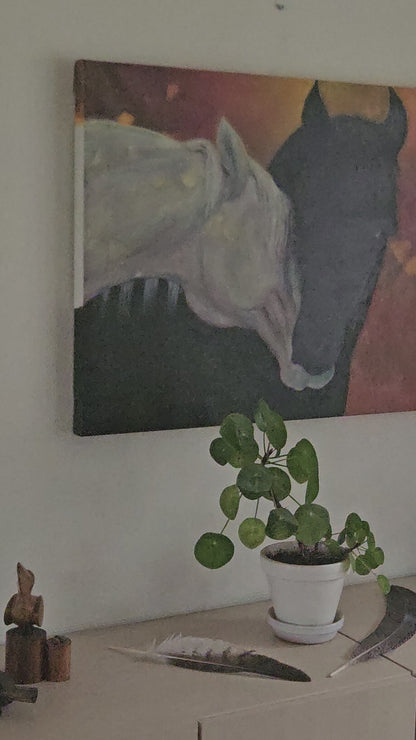 Originalt maleri "Trøst" 60x80 cm