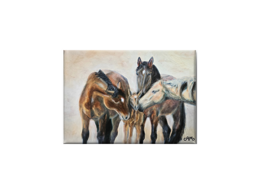 Originalt maleri "Omsluttet" 80x60 cm