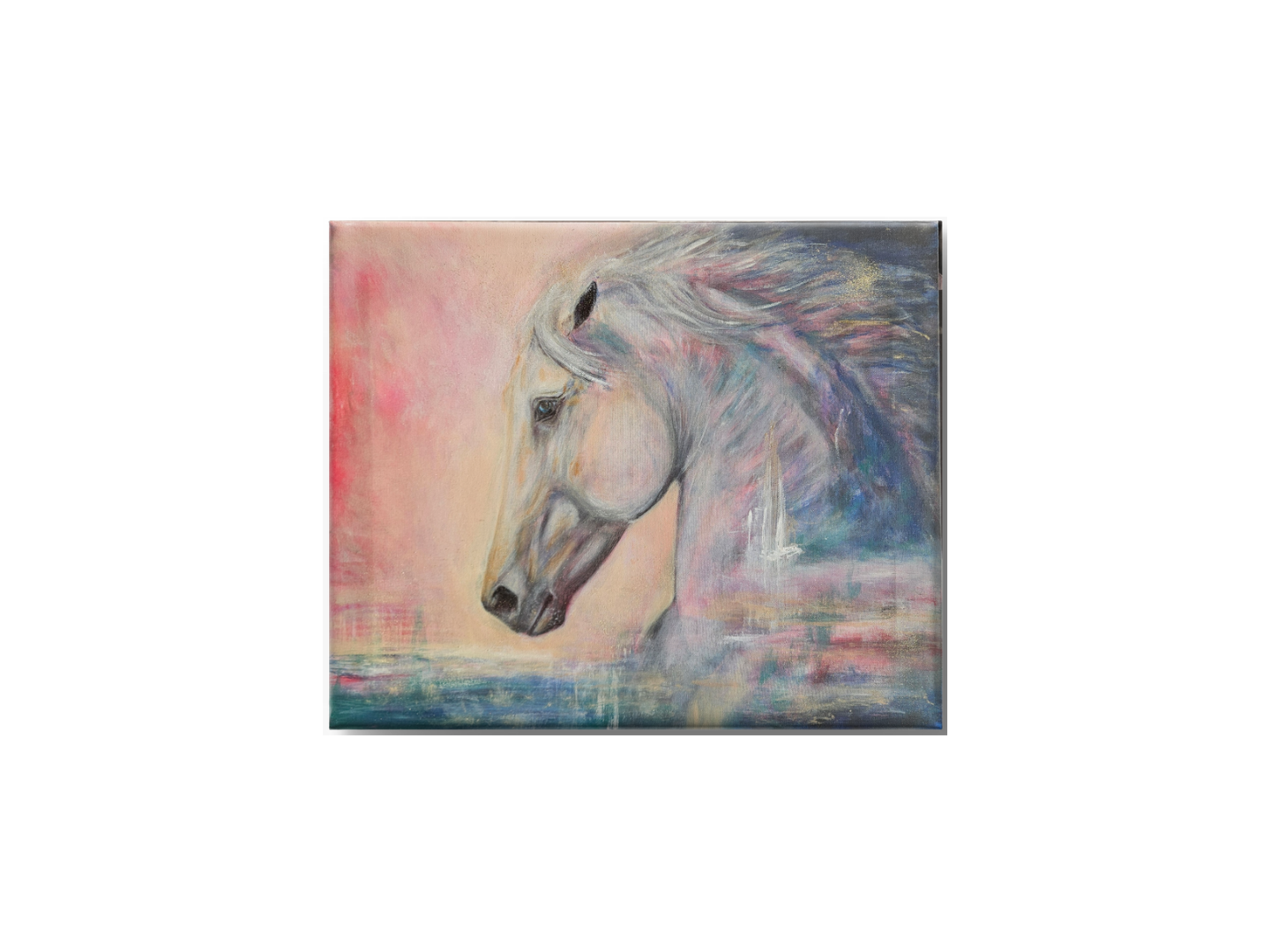 Originalt maleri "Egen Kraft" 60x50 cm