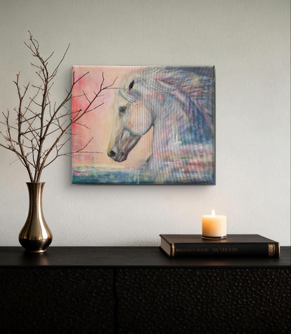 Originalt maleri "Egen Kraft" 60x50 cm