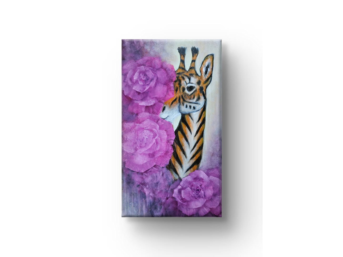 Originalt maleri "Unikhed" 25x45 cm