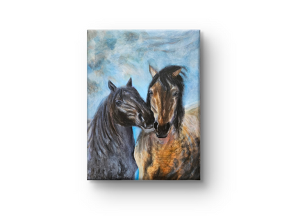 Originalt maleri "Isen Brydes" 60x80 cm